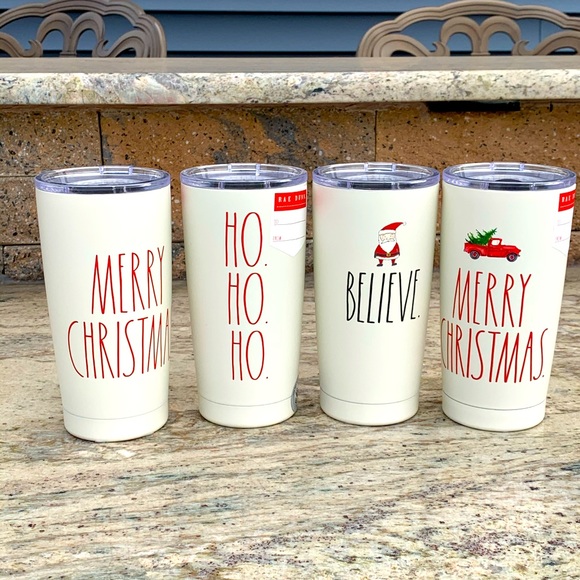 Rae Dunn Other - 1 Rae Dunn Holiday Insulated Steel Tumblers